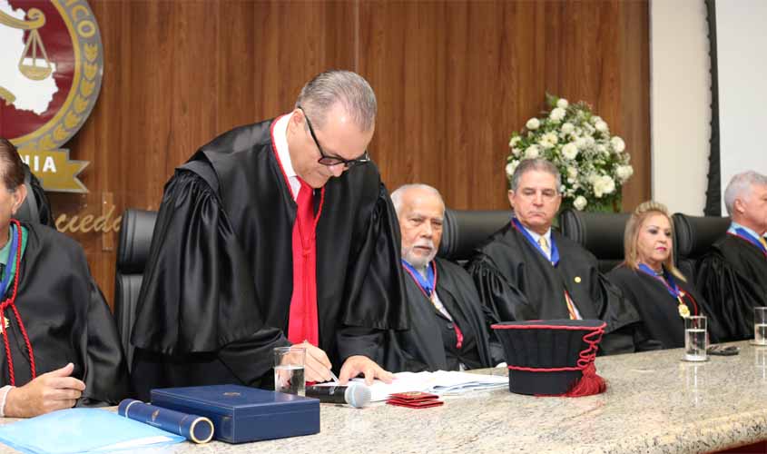 Novo Procurador-Geral de Justiça do MPRO diz que vai priorizar o combate à corrupção e às organizações criminosas em sua gestão