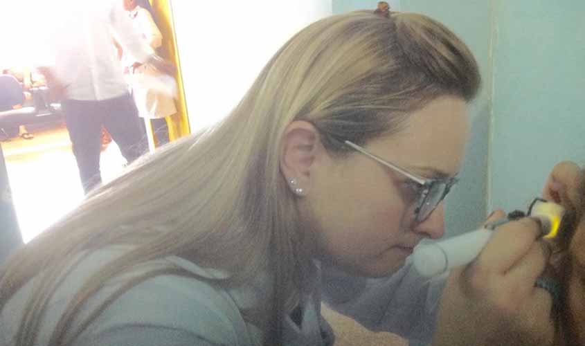 Ação na unidade de saúde Castanheira oferece tratamento auditivo
