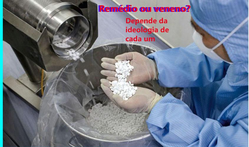 Remédio é palanque político, enquanto os brasileiros comuns entopem hospitais, utis e cemitérios