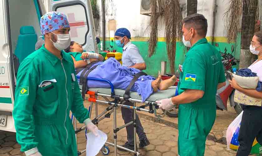 Operação “Esvazia João Paulo II” transferiu 38 pacientes para outros hospitais neste final de semana, em Porto Velho