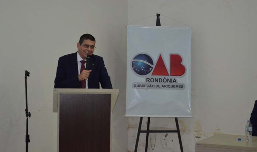 OAB/RO faz entrega de credencial aos novos advogados no interior do Estado