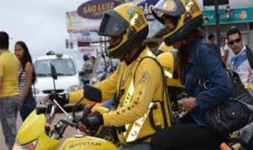 Mototaxistas autorizados a circular novamente na capital 