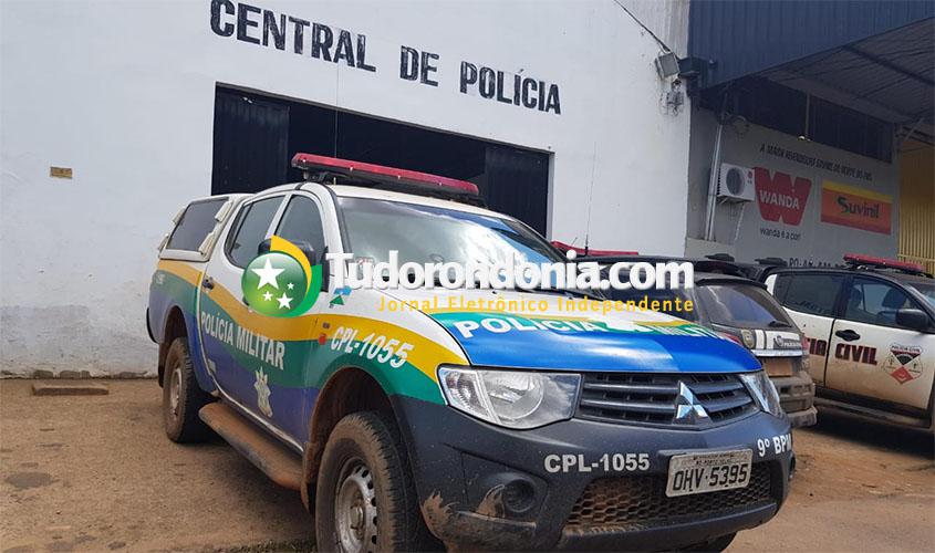 Polícia prende homem que agrediu a mulher com paulada na cabeça