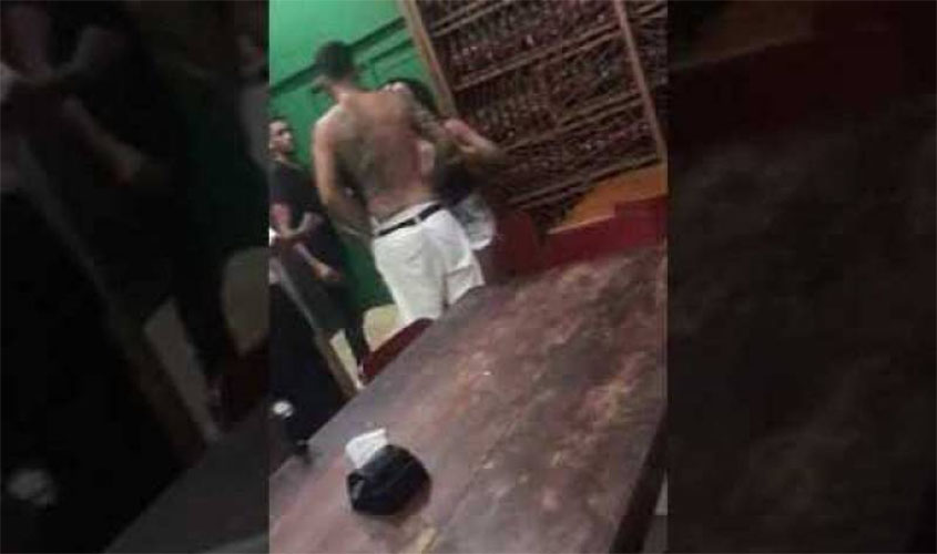 Embriagada e grávida, mulher 'quebra tudo' em bar e fere duas pessoas