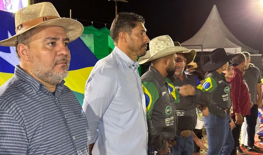 Vereador Everaldo Fogaça prestigia a segunda etapa do Rodeio da Ponta do Abunã
