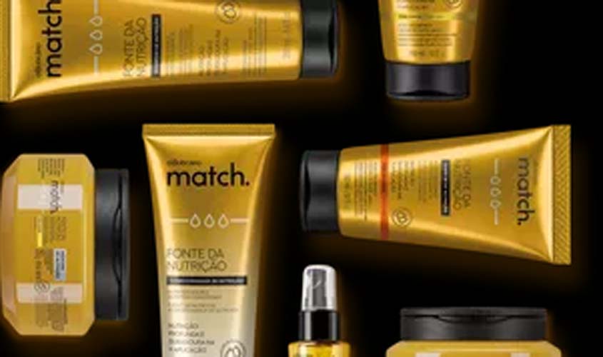 Match Fonte de Nutrição é enriquecido com ácido hialurônico e blend de nove óleos