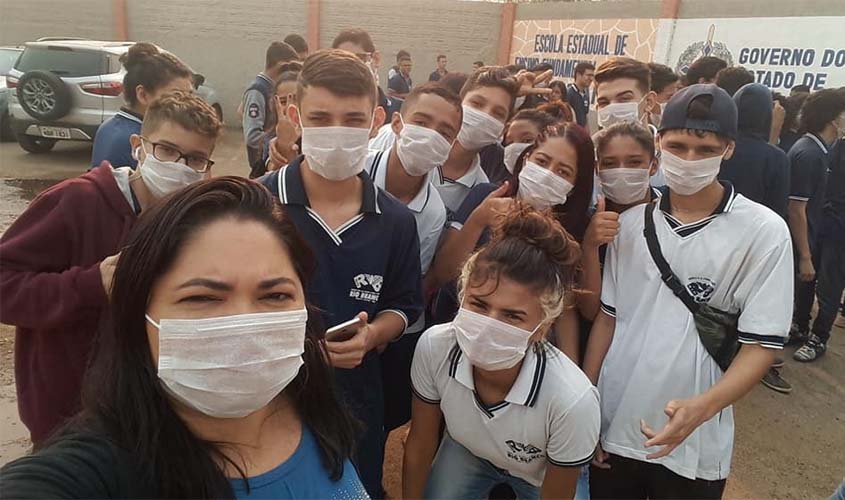 Orgulho da escola Rio Branco 