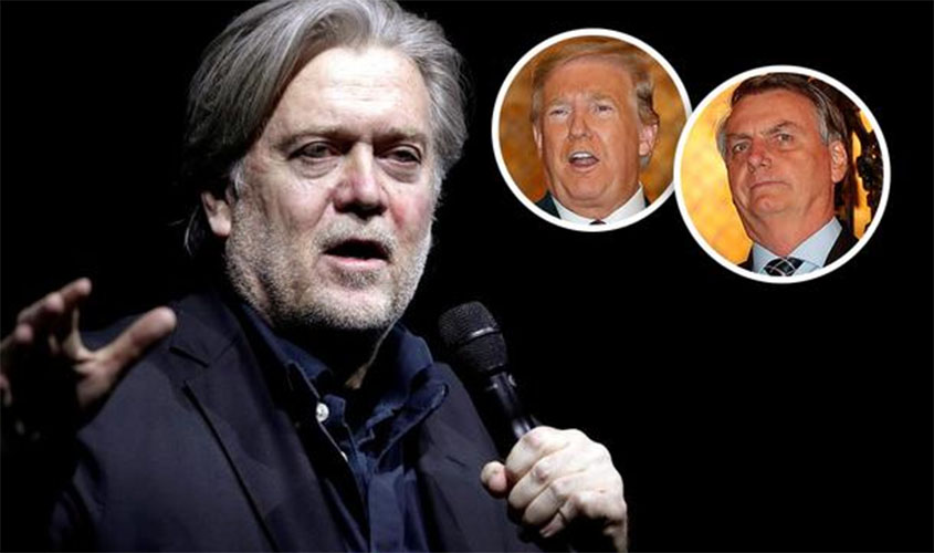 Steve Bannon, guru da extrema direita e do bolsonarismo, é preso nos Estados Unidos