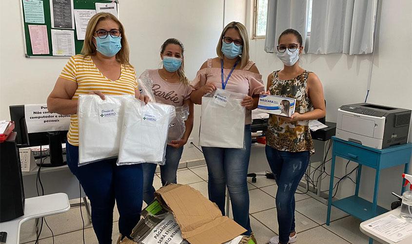 Simero realiza doação de EPI’s ao município no início desta semana