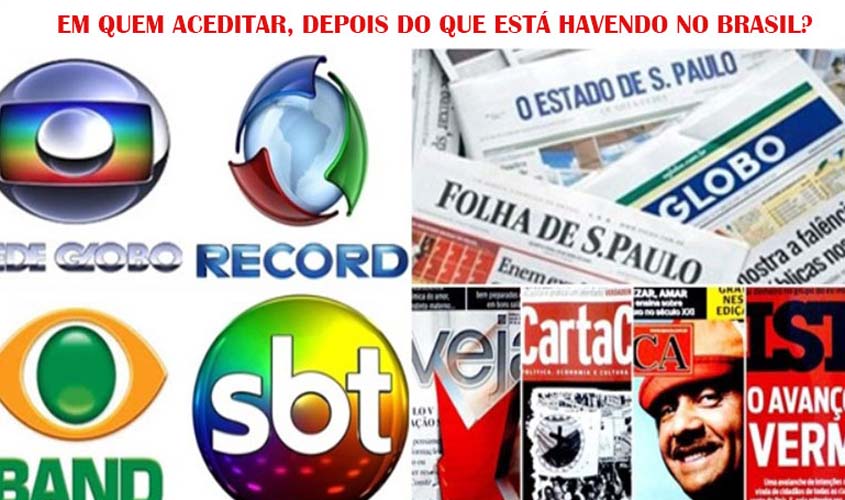 ONDE ESTÁ A VERDADE? IDEOLOGIA E PARCIALIDADE LEVADAS PARA A MÍDIA, PODEM ENTERRAR CARREIRAS DE LONGOS ANOS