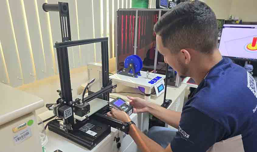 SENAI-RO inova com equipamento que recicla garrafas PET   