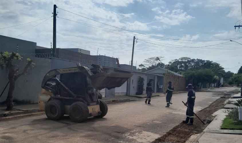 Semosp inicia recuperação das ruas do bairro Orleans 2