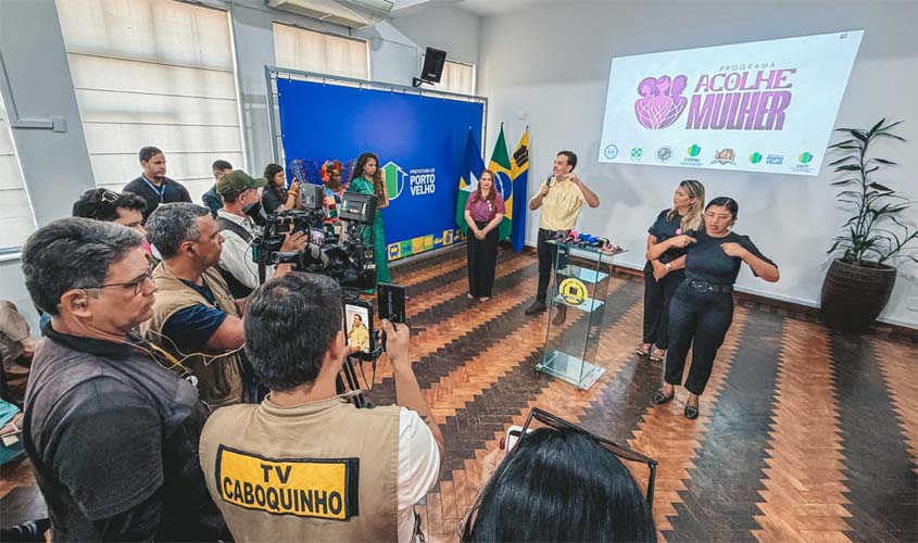 Porto Velho lança Programa Acolhe Mulher 24 horas
