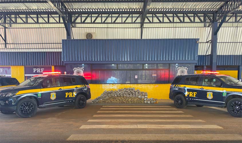 PRF em Rondônia apreende mais de 200 quilos de drogas