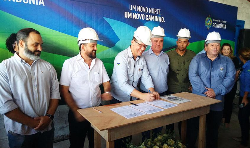 Obra autorizada: Esgotamento Sanitário de Ji-Paraná beneficiará 70% das moradias