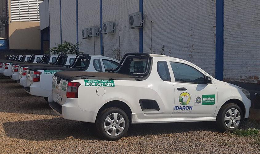 Governo entrega mais de R$ 5 milhões em veículos e equipamentos para fortalecer trabalho da Idaron