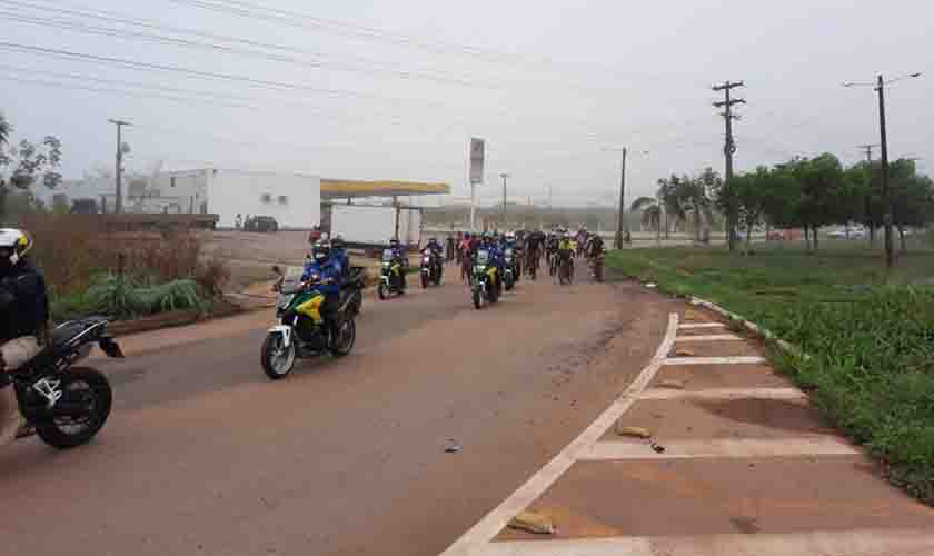 A PRF, em parceria com organizações civis, grupos de ciclistas e órgãos públicos, realiza o primeiro passeio ciclístico em celebração à Semana Nacional de Trânsito