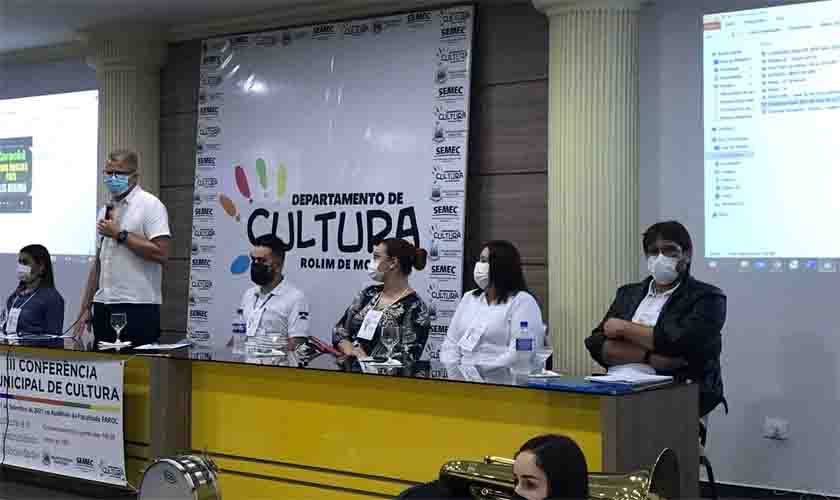 Rolim de Moura realizou III Conferência de Cultura e define delegados para conferência estadual