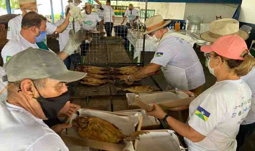 “II Festival Nacional do Tambaqui da Amazônia”, movimentou a cidade de Ji-Paraná neste domingo; mil bandas foram vendidas