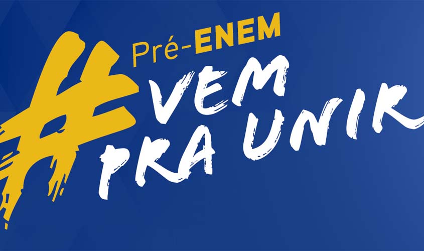  UNIR abre inscrições para cursinho gratuito Pré-Enem 2022