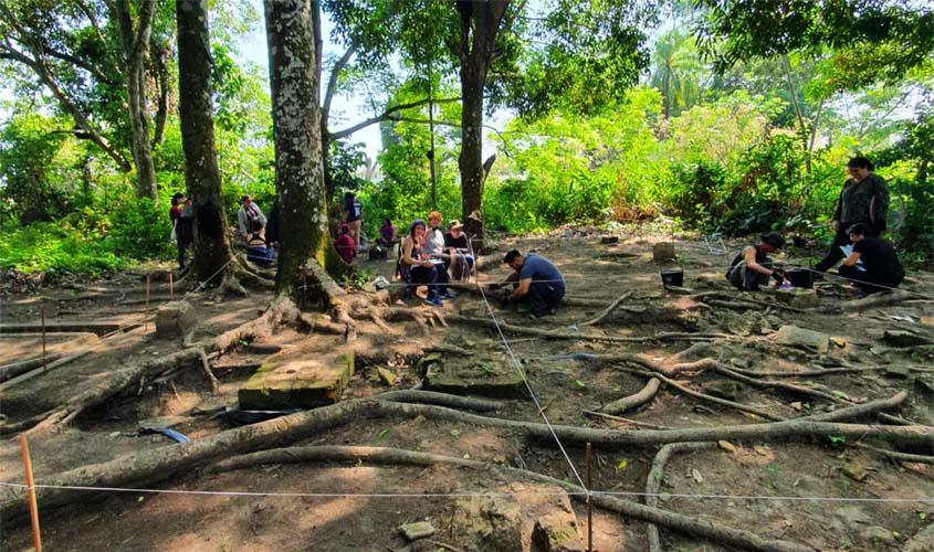 Pesquisadores da UNIR fazem nova escavação arqueológica no antigo Hospital da Candelária