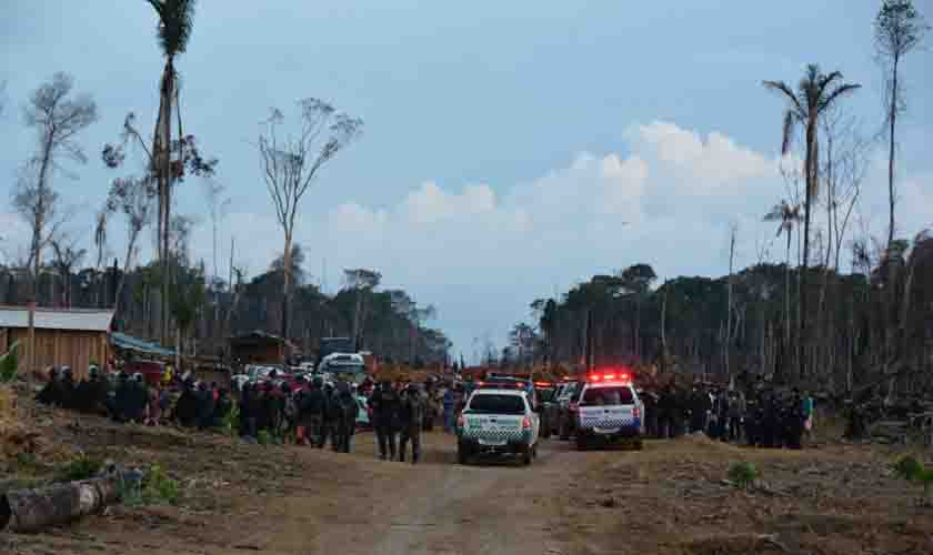 Operação Nova Mutum - Incursão nas áreas invadidas