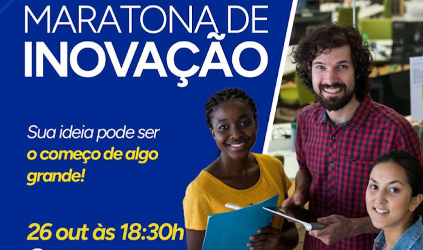 Maratona de Inovação acontece na segunda-feira (26)