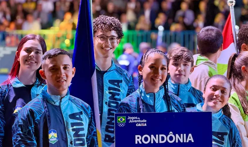 Delegação de RO participa da abertura dos Jogos da Juventude 2026