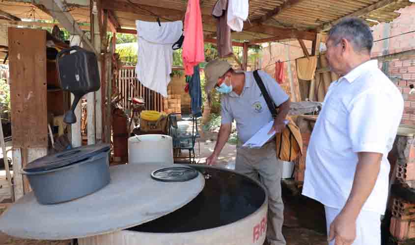 Resultado do LIRAa aponta médio risco de epidemia de dengue em Porto Velho