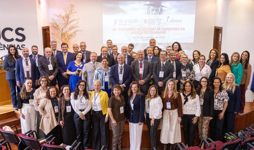 TRT-14 participa da 45ª reunião do Coleouv em Canela