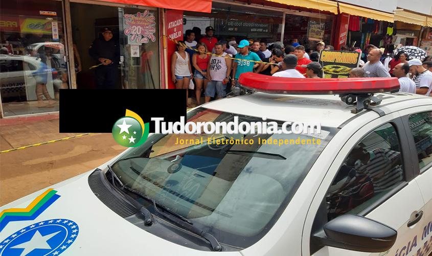 Suspeito de tentativa de assalto à relojoaria é morto na capital