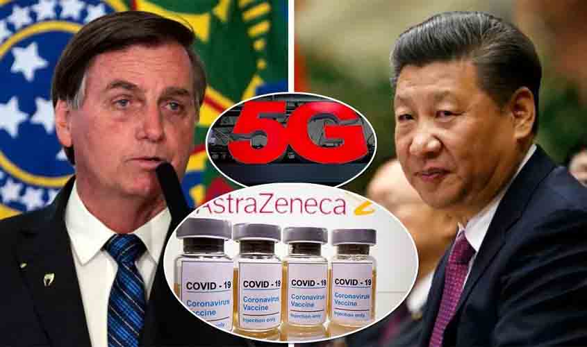 Governo Bolsonaro deve abandonar veto à Huawei no 5G para conseguir insumos para vacinas