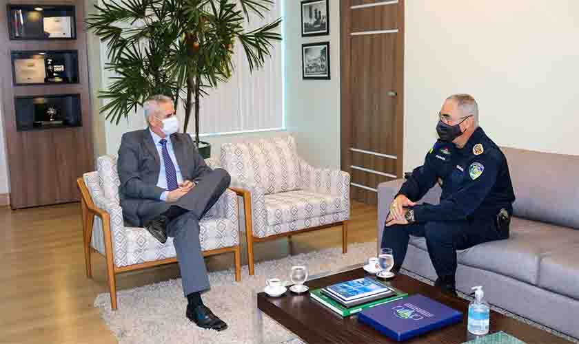 Procurador-Geral de Justiça recebe Comandante-Geral da Polícia Militar