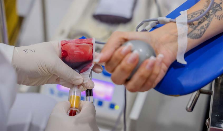 Campanha 'Influ Sangue Bom' incentiva doação de sangue