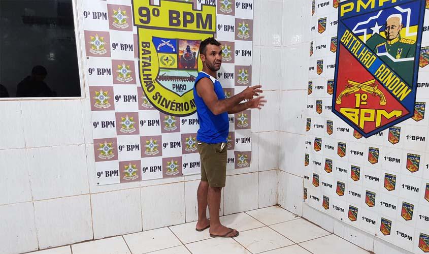 Denunciado pela mãe, homem é preso com escopeta