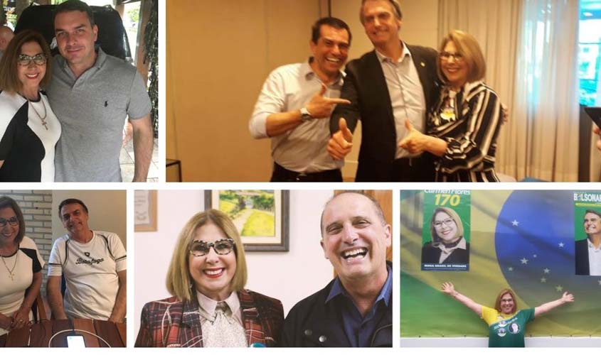 Depois de fazer arminha, candidata que concorreu para não ganhar distribuiu dinheiro público de campanha à própria família