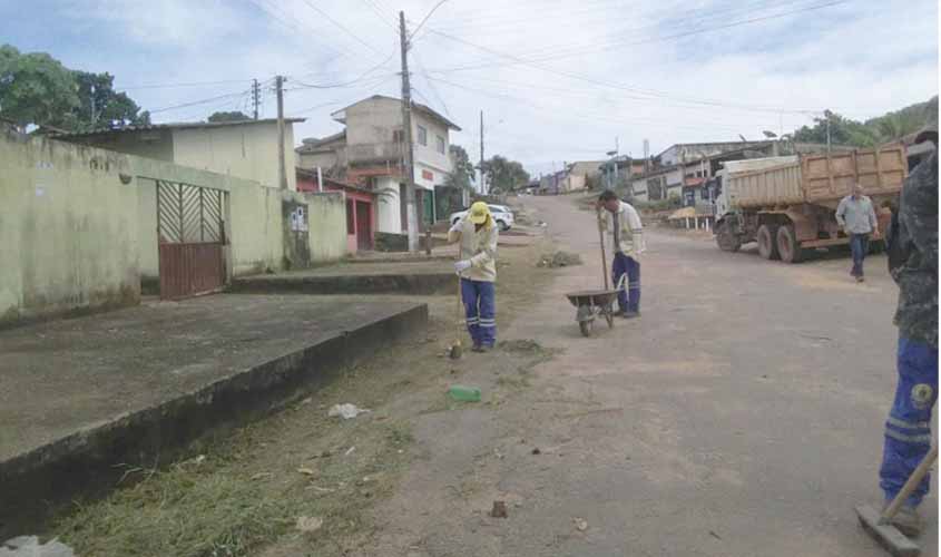 Mutirões de limpeza preparam a cidade para o Carnaval em Porto Velho