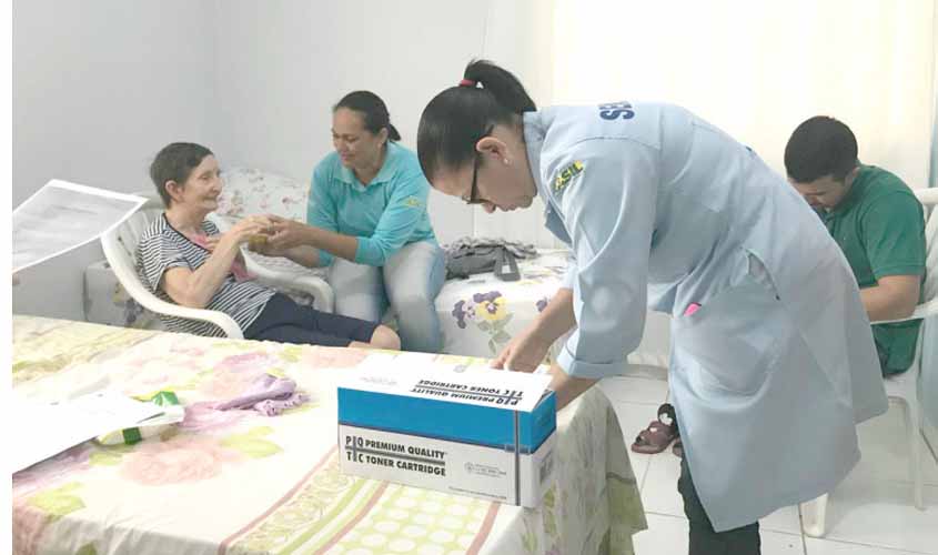 Equipes de Saúde da família realizam visitas domiciliares em Porto Velho