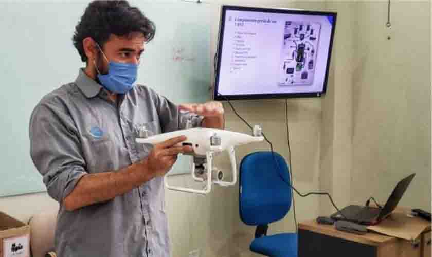 Drones vão monitorar áreas do Projeto de Recuperação de Áreas Degradadas e Alteradas