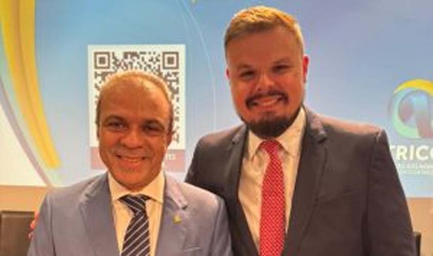 Presidente da OABRO prestigia posse do conselheiro Edilson Silva na presidência da Atricon