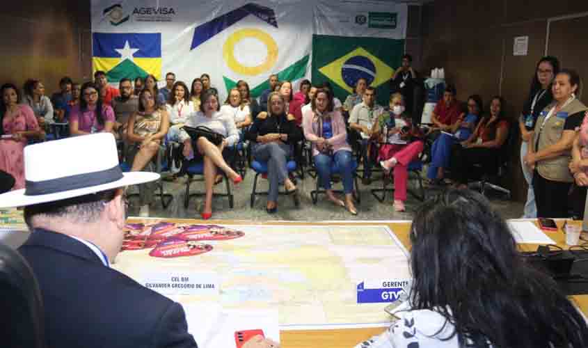 Reunião para alinhamento de ações preventivas no período de Carnaval é promovida pelo governo de RO