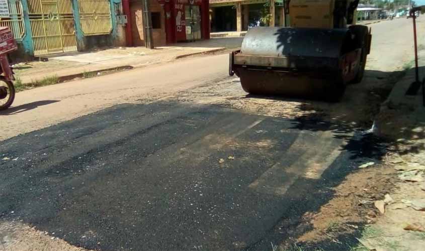Suop continua com o programa de tapa buracos em Porto Velho
