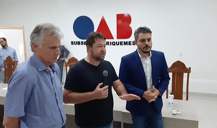 Respiradores mecânicos serão doados para Ariquemes