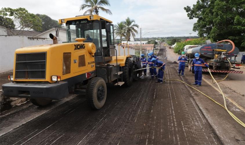 Prefeitura realiza ações simultâneas em diferentes pontos