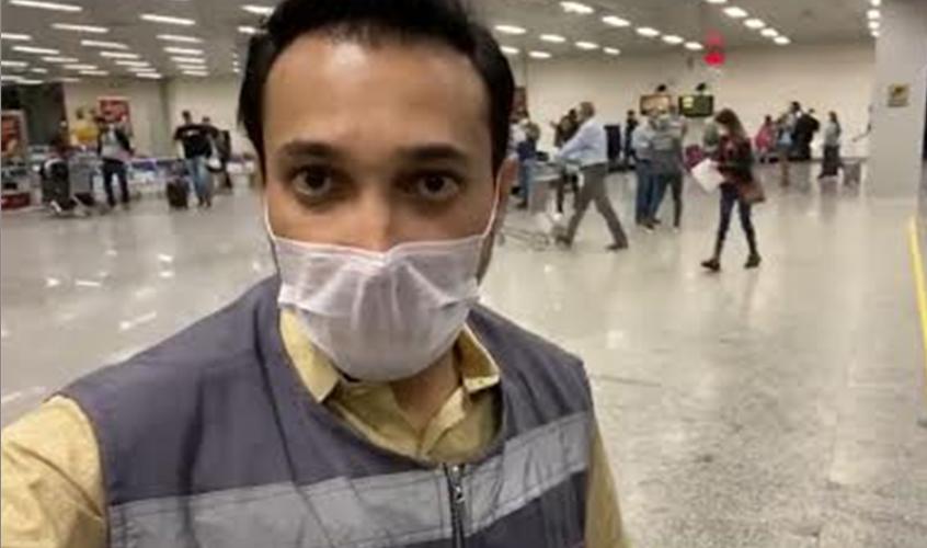 Agevisa e Sesau orientam Passageiros no desembarque no aeroporto da capital