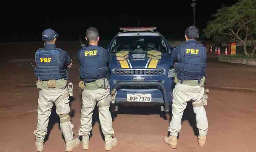 Em Nova Mamoré/RO, PRF apreende Maconha e Cocaína