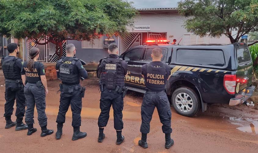 Polícia Federal deflagra Operação de Combate a lavagem de dinheiro oriundo do tráfico de drogas em Guajará-mirim/RO