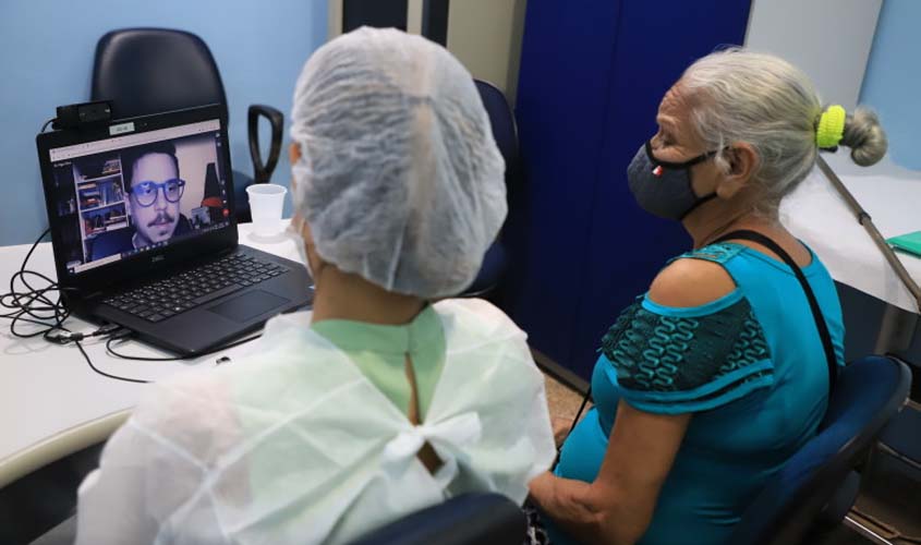 Parceria da Prefeitura com o Hospital Albert Einstein leva atendimento via telemedicina a Jaci Paraná