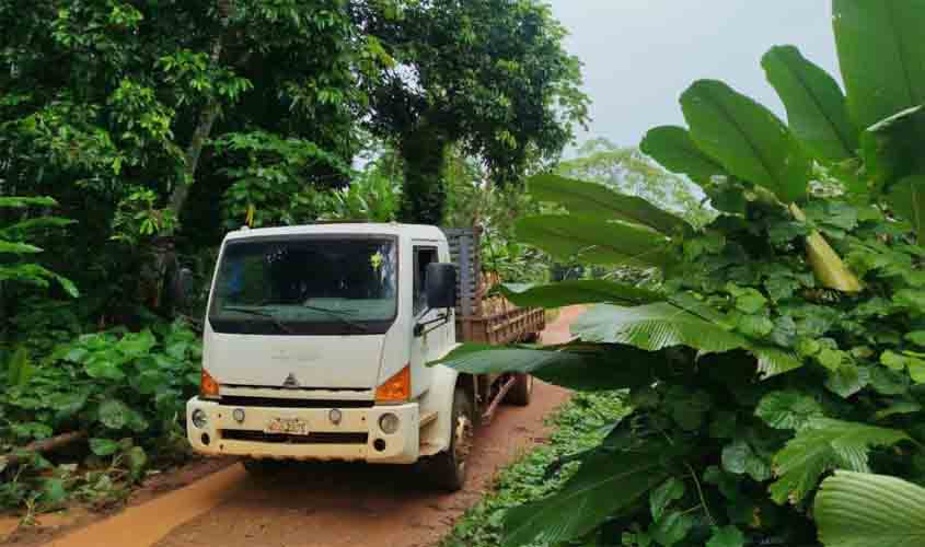 Município mobiliza apoio a produtores rurais afetados pela elevação do nível do rio Madeira