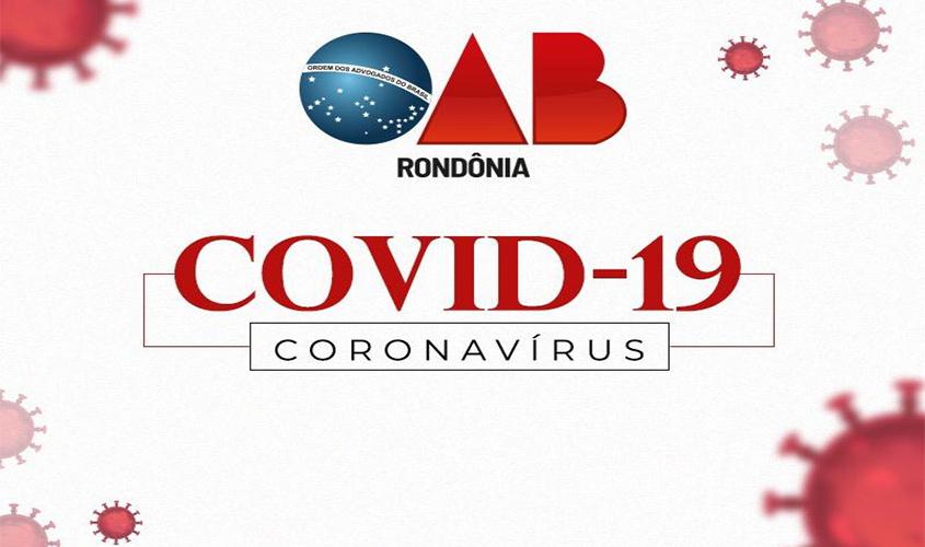 OAB requer ao Governo de Rondônia portal online com os gastos públicos por conta da pandemia